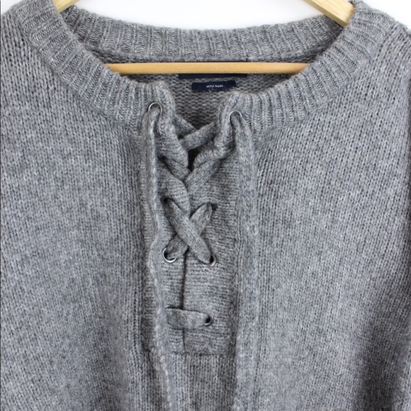 🔥Price Drop 🔥Zara Lace Up Sweater - Picture 2 of 6